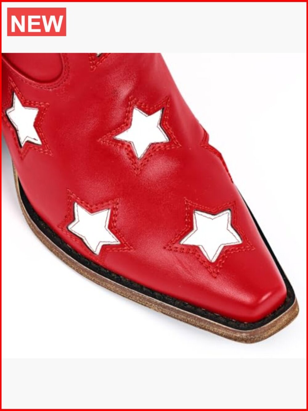 Vintage Cowboy Boots with Fringe Over Knee Wide Calf Snip Toe Block Heel Side - Picture 6 of 7
